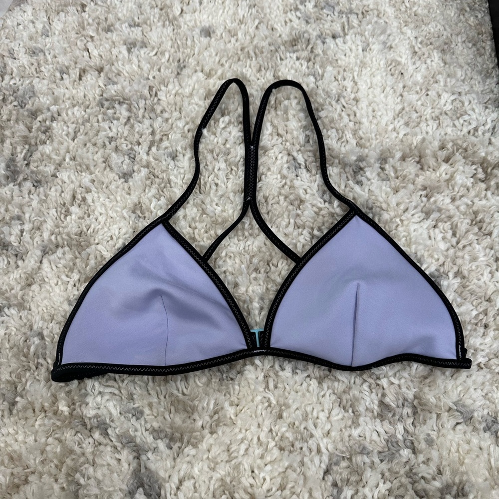 Lavender Triangle Bikini top